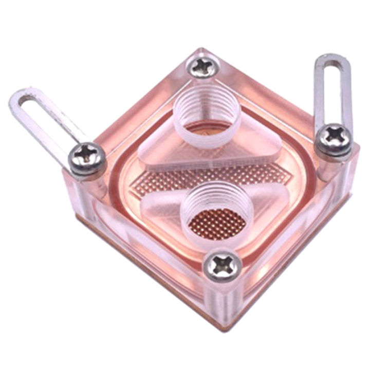 (SVEC) Chipset Waterblock Computer Water Cooling Acrylic Transparent ...