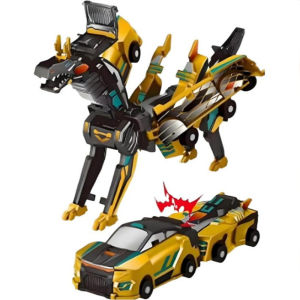 Transforming Robot Car Toy Collision Deformation Unicorn Cars Model Boy Gift