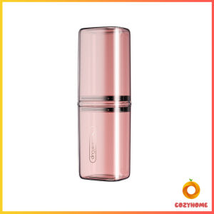 Cozy กล่องแปรงสีฟันเดินทาง แบบโปร่งแสง กล่องเก็บของแบบพกพา toothbrush box