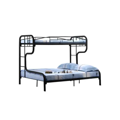 Living Mall Aunor Metal Bunk Bed Series with Optional Mattress Add On