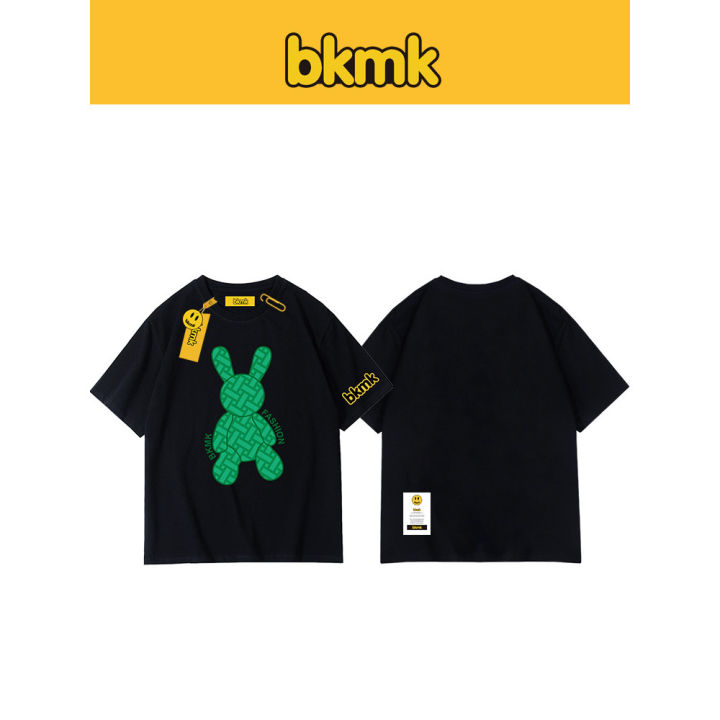 Bk%20Plus%20Size%20Short%20Sleeve%20Mens%20Baggy%20Premium%20Quality%20Shirt%20Round%20Neck%20T-Shirt%20Cotton%20Cartoon%20Rabbit%20Print%20Top%20Unisex%20-%20Image%203