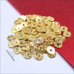 50 pcs Gold ingot imitation gold ingot decoration ornament