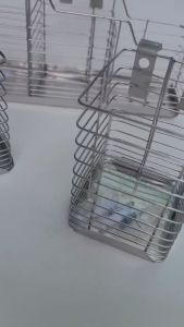 Ống Đũa Dây Ống Đựng Muỗng Đũa Dạng Lưới Dây Inox 1-2-3 Ngăn- Tân Thành Phát- kèm phụ kiện.
