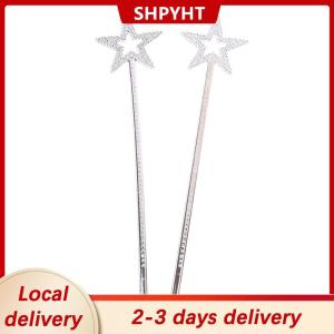 [COD] SHPYHT Local delivery Ship within 24 hours 1Pc Fairy Wand Angel Star Magic Wand Five-Pointed Star Princess Magic Fairy Cane
