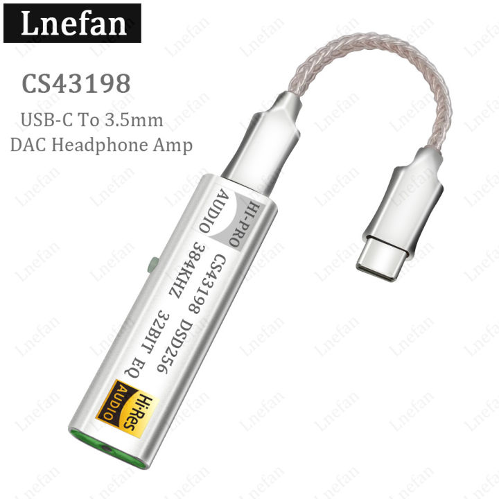 Ampli DAC Portable Moondrop FreeDSP Mini - Puce CS43198, Sortie 3.5mm, égaliseur Paramétrique Via App