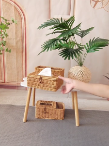 Caramels ที่ใส่กระดาษชำระสานมือสี่เหลี่ยมพร้อมอุปกรณ์เสริมในบ้านจัดระเบียบสำหรับใช้ในทุกวันอ่างล้างมือในห้องน้ำและสำนักงาน