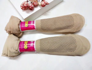 Penghantaran dari China [2025] Stoking pendek nipis   Stoking Titik Titik Tapak Kaki Sutera Teras untuk Wanita Urut Stokin Sepasang Nipis Tidak Licin   Stoking Wanita untuk Perdagangan Luar Negeri 3.5