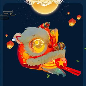 Lồng Đèn Trung Thu 3D Rồng Ngọc Biển Đông – Mô Hình Đèn Giấy LED Nghệ Thuật Mang Hồn Việt Từ TAYTA