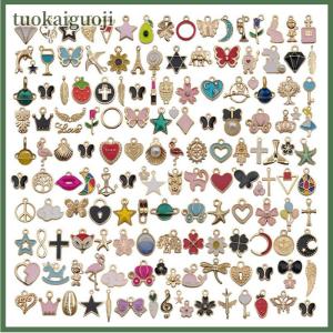tuokaiguoji Animal Flower Mixed Charms Pendants DIY Bracelet Jewelry Making Craft