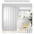 PVC sliding partition wall accordion Folding Door temporary door for room plastic foldable partition wall panel. 
