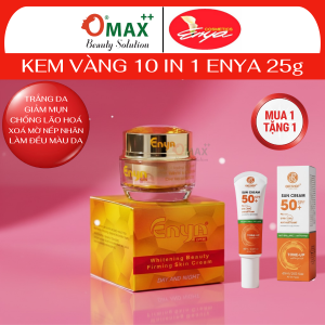 Kem ENYA Vàng 10 in 1 - Trắng Da - Ngừa Lão Hóa - Chống Nhăn - Whitening Firming Skin 25g