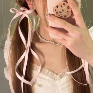 Tooyoo 1PCS Ribbon Bowknot Hairpin Sweet Girl Twists Hair Braid Hair Accessories