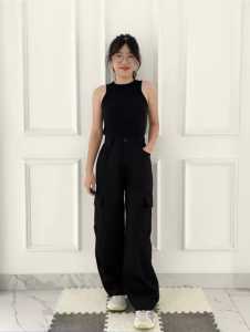 Celana Cargo Wanita Highwaist Premium Jumbo CARGO PANTS WANITA - Celana Kargo Wanita