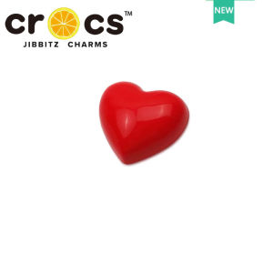 Jibbitz  charm หัวเข็มขัดรองเท้า โลหะ เชอร์รี่ เห็ดสี ดอกไม้ Love Heart Alloy แฟชั่น รู อุปกรณ์เสริมรองเท้า จิ๊บบิท ตัวติดรองเท้า
