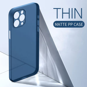 Ultra thin Matte Phone Case For iPhone 17 Pro Max Air 16 Pro Max 15 Pro Max 14 Pro Max 13 12 11 Pro 16 Plus Anti-fingerprint Shockproof Cover Casing