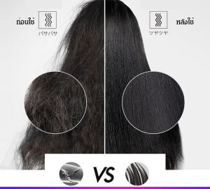 หวียืดผม ไอออนลบไม่ทำลายคลิปหนีบผมตรงผมเหล็กดัดผมหวีไฟฟ้าแบบพกพาในครัวเรือน