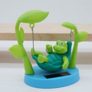 PENGY 2pcs Cartoon Turtle Statue Ornament Solar Powered Cute Turtle Figurine Toy Home Decoration Creative Animal Miniatures Model Home