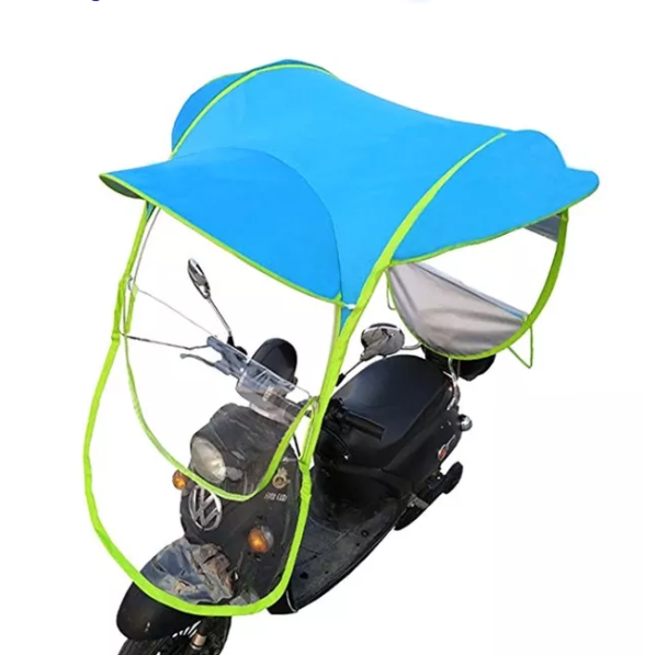 Glory Shop Motorcycle Canopy Motorbike Roof Motor Bicycle without Sun Visor  Shade Tent Umbrella Windshield