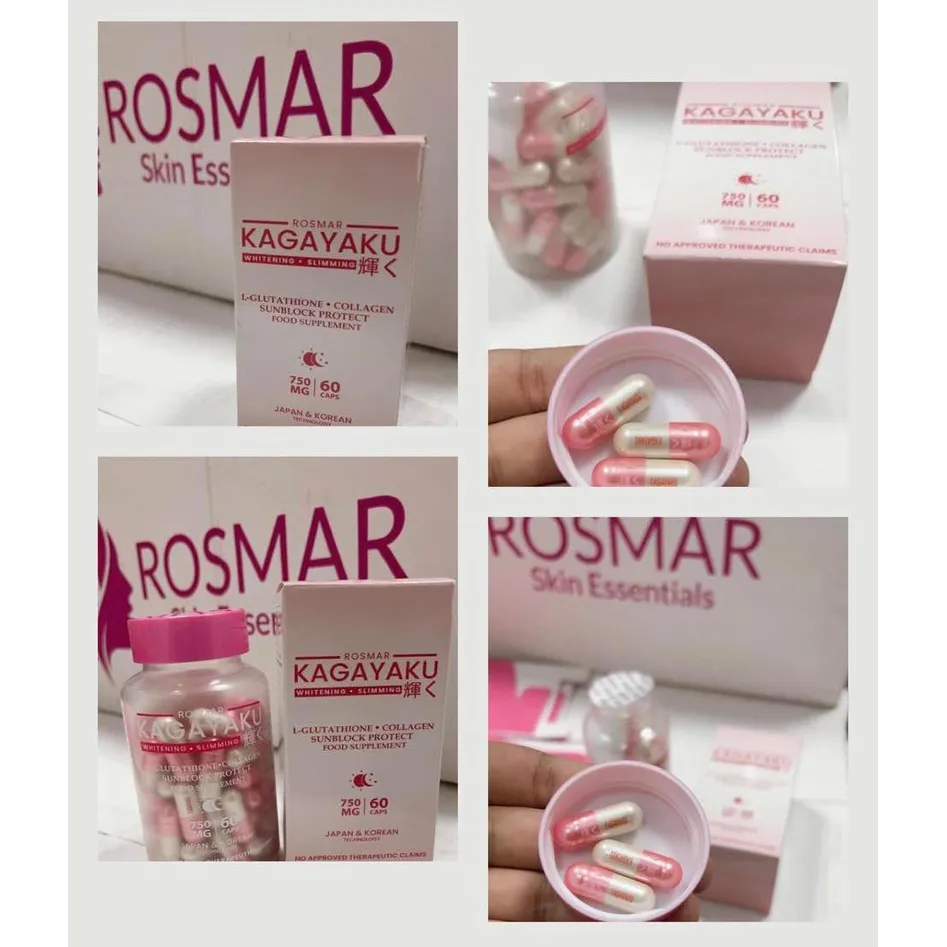 kagayaku glutathione Alagang ROSMAR CAPSULE Rosmar Kagayaku Glutathione & Slim