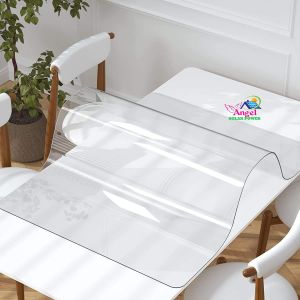 Pvc Transparent 120cm width Clear Cover Table Protector Transparent Sheet for Furniture Protection