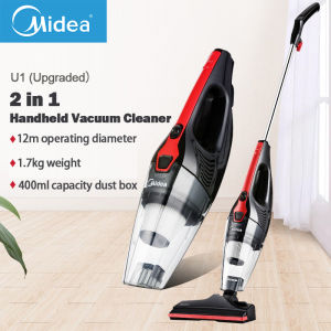 Midea Máy Hút Bụi Đa Năng Cần Đẩy Cầm Tay Nhỏ Gia Dụng Dụng Cụ Vệ Sinh Cầm Tay Hút Mạnh 2 Trong 1 15000Pa SC861A