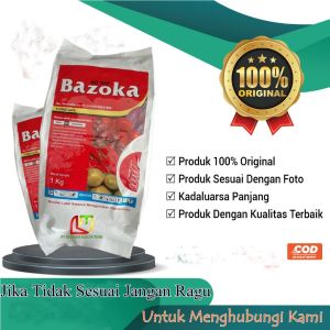 Fungisida Bazoka 80 wp 1 Kg Bahan AKtif Mankozeb Obat Petanian
