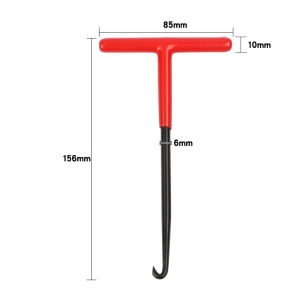 [tianjunmaoyi] Repair Tool For Springs Removal Motorcycle Exhaust Spring Hook T Shaped Handle Exhaust Pipe Spring Puller Installer Hooks