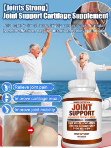 【Joint Health】Joint Support Cartilage Supplement Mobility Strong Joints Cartilage Regeneration Complex Glucosamine Chondroitin for Joint Strength Joint Supplement Cartilage Support
