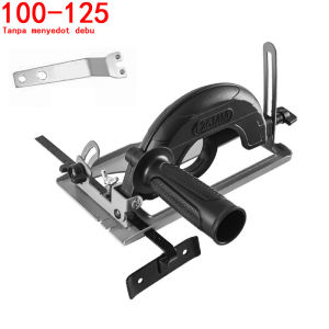 100/115/125 Universal Dudukan Gerinda Tangan Mesin Pemotong Yang Dimodifikasi Dengan Penggiling Sudut 100-125 Braket Miring 45 Derajat Untuk Tujuan Umum Stand Gerinda Circular Saw Dengan Alat Penghapus Debu