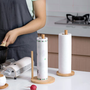 Kitchen Wooden Paper Towel Rack & Vertical Paper Roll Holder: A Comprehensive Guide