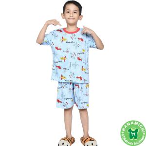 Kiminori TOBY.ST Setelan Anak Laki-Laki Lengan Pendek