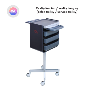 Xe Đẩy Salon Wella Wellaboy Trolley & SP System Professional Trolley – Hỗ Trợ Đựng Dụng Cụ Làm Tóc Chuyên Nghiệp