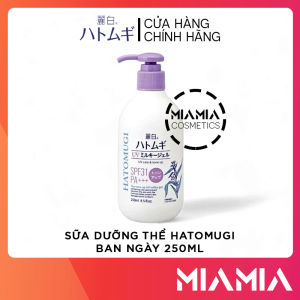 Sữa Dưỡng Thể Hatomugi Ý Dĩ Chống Nắng & Nâng Tông SPF31 PA+++ 250ml Chính Hãng - Kem Dưỡng Ẩm Body Nhật Bản