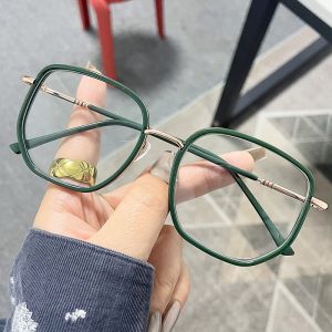 Kính Cận Thị mới 2022 Gọng To phong cách cổ điển chống ánh sáng xanh đủ độ từ 0 tới -4.00 độ mã Y6053 - kheshop