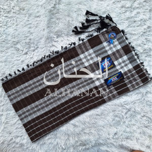 ALHANAN SORBAN HAJI ARRABANI CELLE MOTIF KOTAK SURBAN ARAB BERKUALITAS