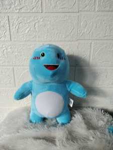 Boneka Dino Nailong Cartoon Dinosaurus Naloong boneka Anime lucu dekorasi kamar bantal untuk hadiah yang spesial