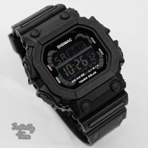 Infinitytime Jam Tangan Digimac Monster Cowok Digital Strap Rubber Kualitas Original Water Resistant