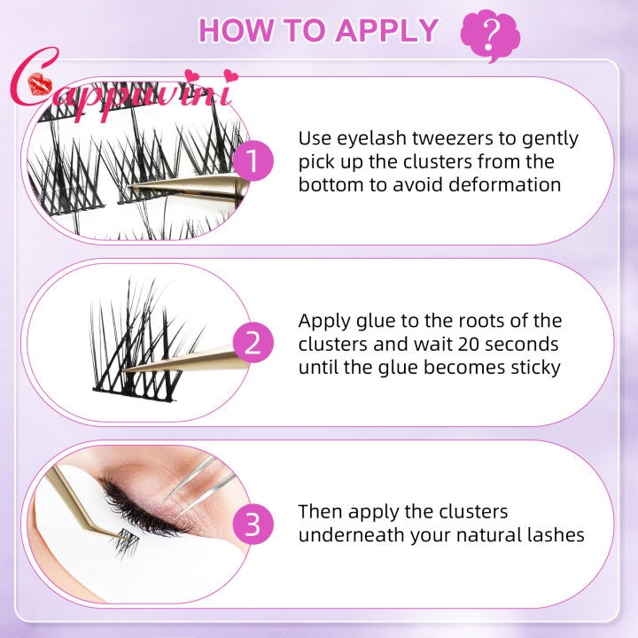 Grafted Fake Eyelashes for Women Soft Comfortable No Irritation