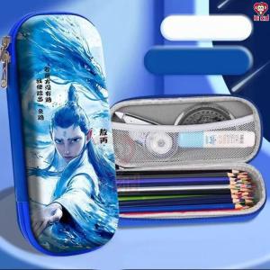 [SG Seller]3D Cartoon Hard EVA Pencil Case Space Astronaut Lion Elephant Large Capacity Kids Stationery
