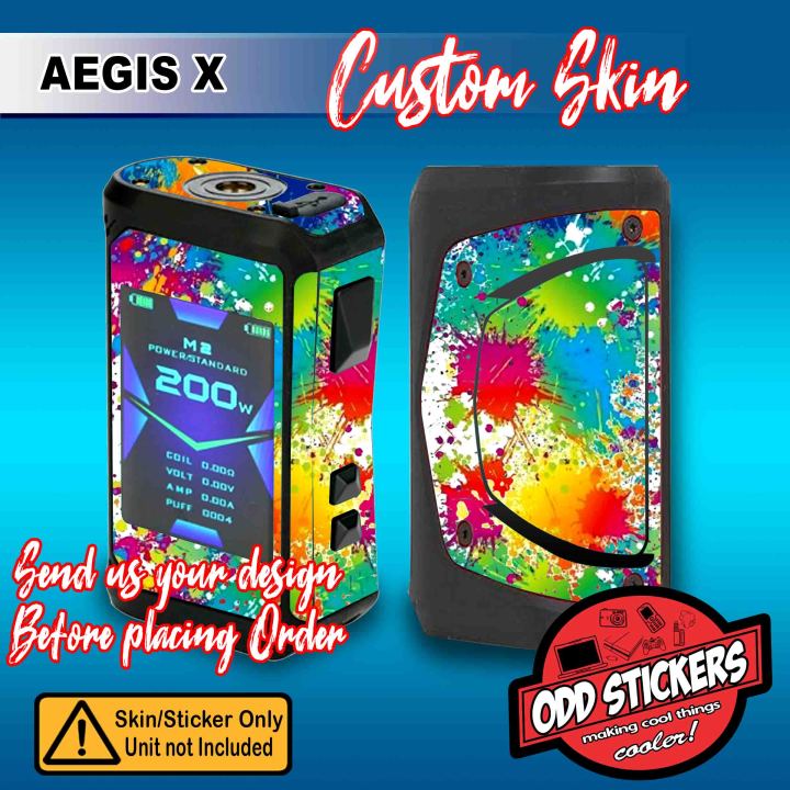 Custom Skin for Aegis X Premium PVC STICKER COVER by Oddstickers Xbox  Series X Skin Wraps Aegis Wrap - Lazada | Lazada PH