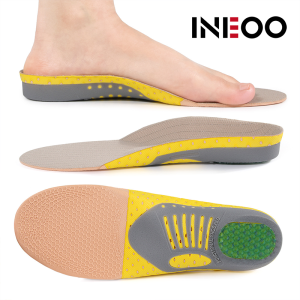 INEOO 1Pair Arch Support Insoles Flat Foot Orthopaedic Foot Cushion Pads for Men and Women