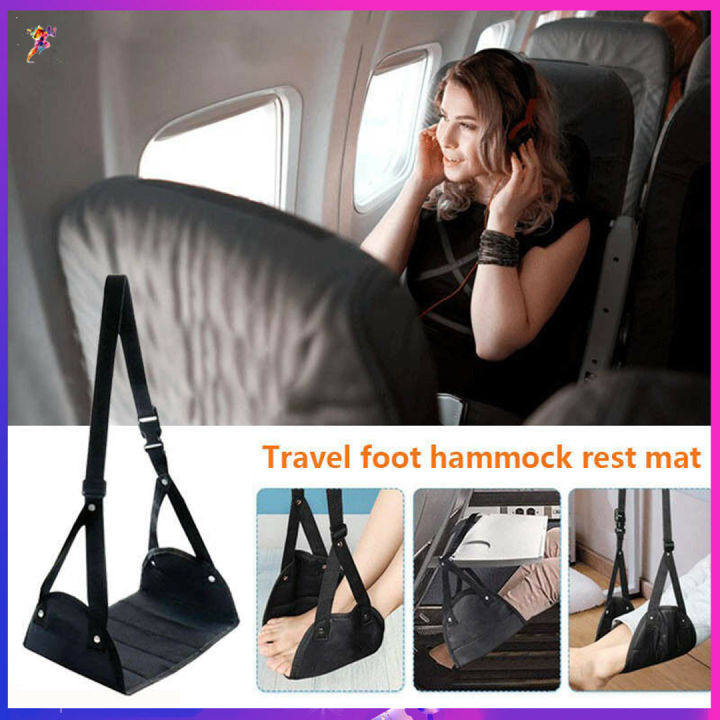 Airplane Footrest Reduce Swelling & Soreness Foot Hammock for Flight