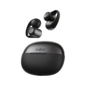 SHOKZ OPENDOTS 2 Open-ear clip-on. E320-ST-BK/Black E320-ST-GY/Grey & E320-ST-WT/Pearl White. Bluetooth 6.1 & IP57 water-resistance.