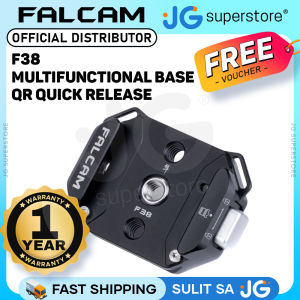 Falcam F38 QR Quick Release Backpack and Shoulder Strap Base and Plate Kit and Accessories with Anti Deflection and Non Slip Pad Arca Compatible Anti-Skid Gasket 1/4"-20 and 3/8"-16 Screw Holes for DSLR Mirrorless Camera | JG Superstore