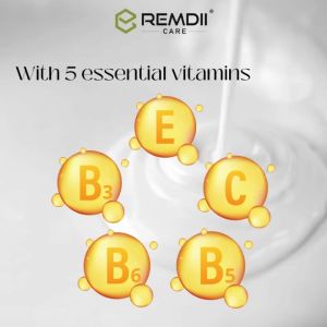 REMDII Multi-Vitamin Daily Lotion 250ml-500ml Losyen Badan Vit E C B3 B5 Kulit Sensitif Tanpa Pewangi