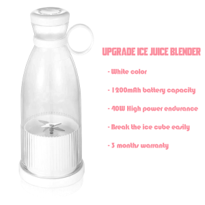 6 Blades Cordless Fruit Juice Blender 420ml High-speed Rotation Ice Blender Jus Fruit Mixers Milk Shake Blender Juice Smoothie Ice Food Processor 果汁机榨汁机