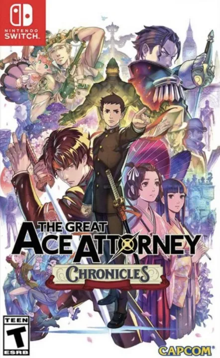 Nintendo Switch game The Great Ace Attorney Chronicles Digital