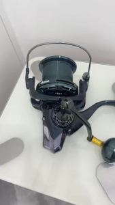 OKUMA Fishing Reel 9000-14000 Metal Long-Distance Casting Wheel Guide Rod Structure Fishing Wheel 4.7:1 30KG Brake Fishing