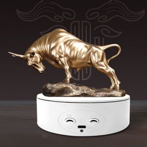 CEMOMEF 2023 13cm/5.12inch for Jewelry Watch Electric Automatic Display Stand Rotating Table Turntable Holder Display Base