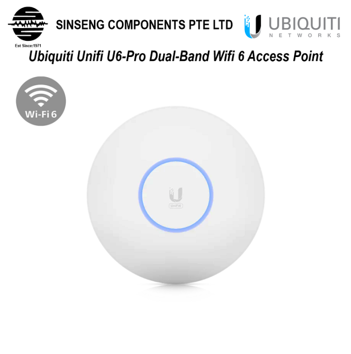 U6PRO Ubiquiti UniFi WiFi 6 AP U6 PRO Access Point WiFi6 (PoE Injector
